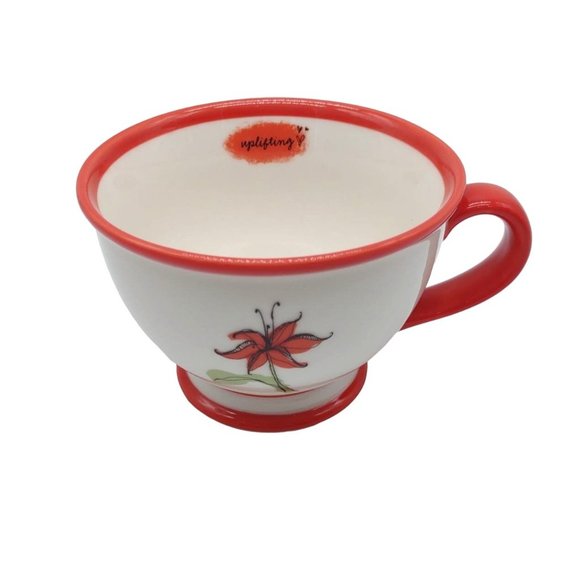 STARBUCKS Mug Orange Tigerlily Uplifting 2006 10 oz - Picture 2 of 8